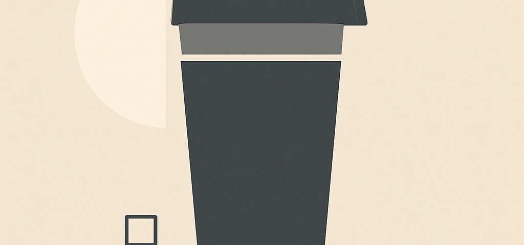 Diseños minimalistas premium Mixeroscom Diseño minimalista elegante con vaso y taza premium en tonos neutros