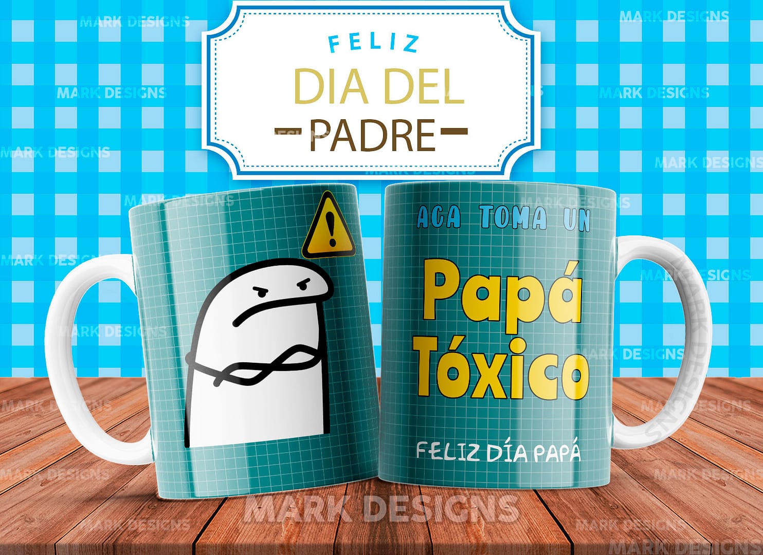 02 Mockup Flork Dia del Padre wwwchamucocreativocom Mixeroscom