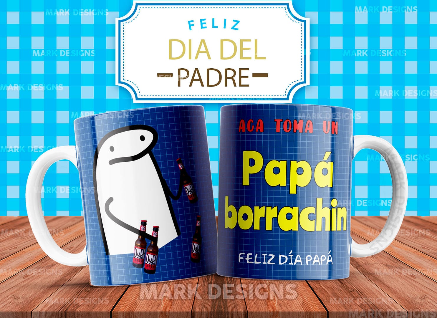 06 Mockup Flork Dia del Padre wwwchamucocreativocom Mixeroscom