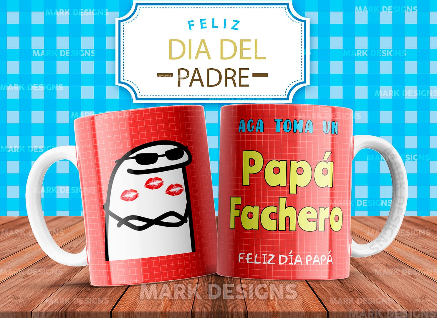 10 Mockup Flork Dia del Padre wwwchamucocreativocom Mixeroscom