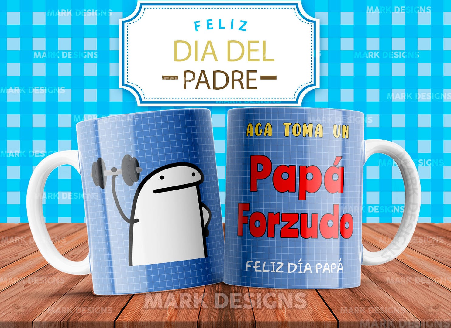 12 Mockup Flork Dia del Padre wwwchamucocreativocom Mixeroscom