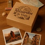 af7d998dd81540fea8c1853bbb7a3005 Mixeroscom Caja de MDF para recuerdos de viaje con fotos y mapas