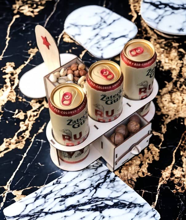 Avión Cervecero en MDF