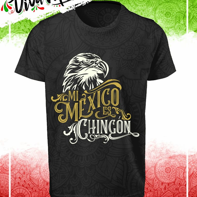 Playeras Doradas Independencia de México